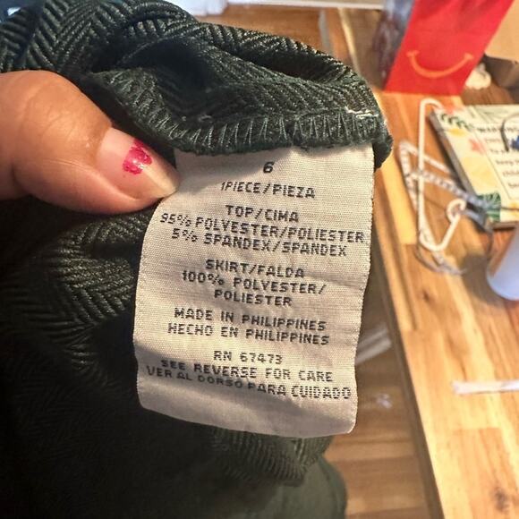 Julian Taylor Double-Breasted Green Midi Dress – Classic & Chic - Picture 3 of 10